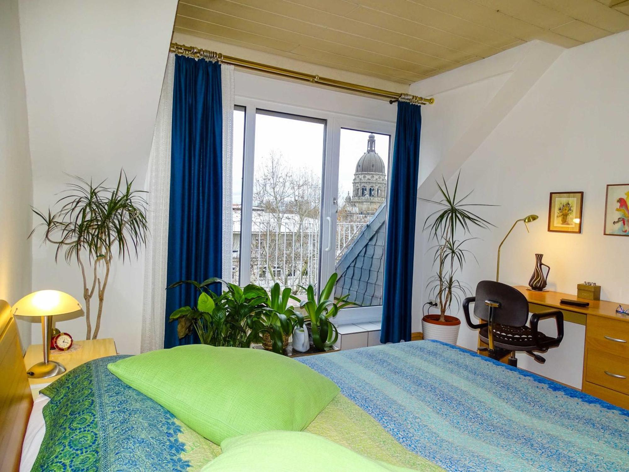 City-Dachapartment Mainz Bagian luar foto